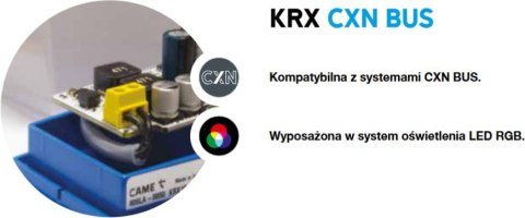 Lampa ostrzegawcza CAME KRX1B1RW BUS/RGB BIAŁA/wielokolorowa (806LA-0050) CAME