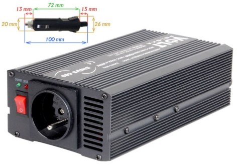 PRZETWORNICA VOLT POLSKA SINUS 600 24V / 230V 300/600W VOLT POLSKA