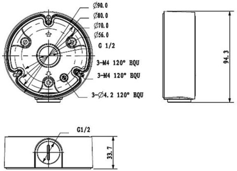 UCHWYT KAMERY STG-PFA135 INNY-D