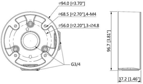UCHWYT KAMERY STG-PFA13A-E INNY-D
