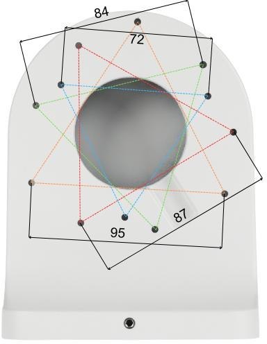 UCHWYT KAMERY STG-PFB203W INNY-D