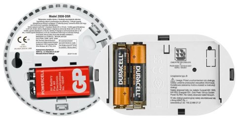 Zestaw 2 czujek KIDDE czadu i dymu KIDDE