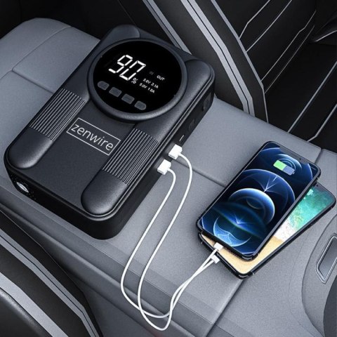 Booster Powerbank Jump Starter Kompresor Samochodowy Zenwire CYD14 ZENWIRE
