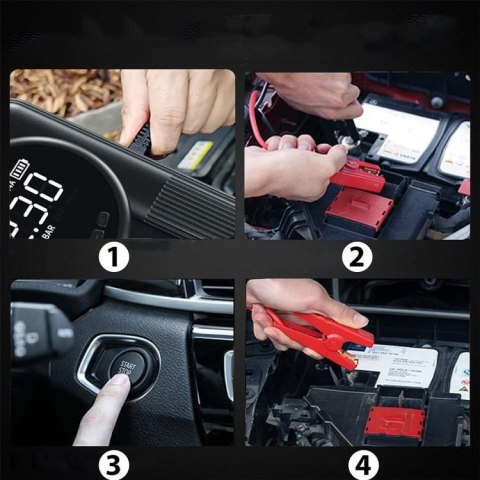 Booster Powerbank Jump Starter Kompresor Samochodowy Zenwire CYD14 ZENWIRE