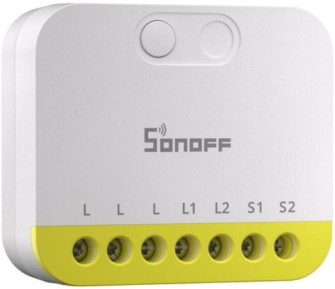 Dwukanałowy mini przełącznik bez N Sonoff MINI-ZB2GS-L ZigBee SONOFF