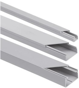 Listwa elektroinstalacyjna kpl. JASNOSZARY GLS 40x25 2m (PACZKA 10szt.) STASIŃSKI SP. Z O.O.