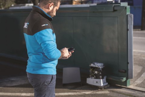 Napęd/siłownik CAME BKX12AGM BRUSHLESS do 1200kg bram przesuwnych CAME