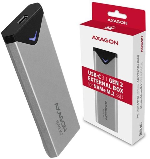 Obudowa dysku m.2 Axagon EEM2-UG2 USB-C 3.2 Gen 2 - M.2 NVMe AXAGON