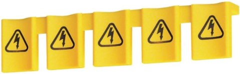 Osłona przed dotykiem do szyn grzeb. kołkowych i widełkowych szerokość 5M Hager KZ059 HAGER