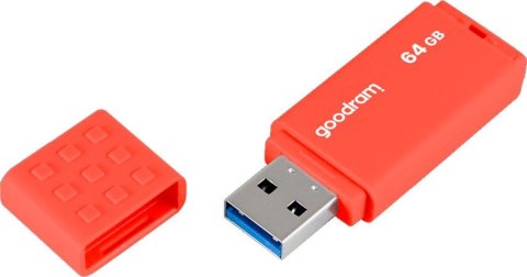 Pendrive Goodram UME3 Care 64GB USB 3.0 Pomarańczowy GOODRAM