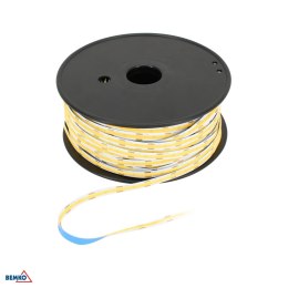 Taśma LED premium 12V DC COB 2400LED/5M 12W/1M IP20 biała ciepła BEMKO