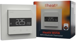 Termostat Heatit WiFi6 White RAL 9003 Wi-Fi Thermostat 3600W 16A HEATIT