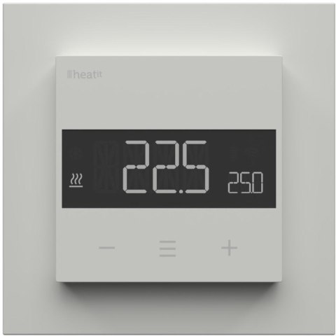 Termostat Heatit WiFi6 White RAL 9003 Wi-Fi Thermostat 3600W 16A HEATIT