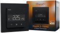 Termostat Heatit Z-TRM6 Black Matt Z-Wave Thermostat 3600W 16A 868,4 Mhz HEATIT