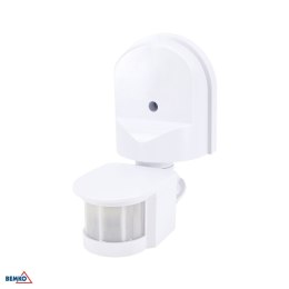 Czujnik ruchu PIR 1200W 180* czarny BEMKO