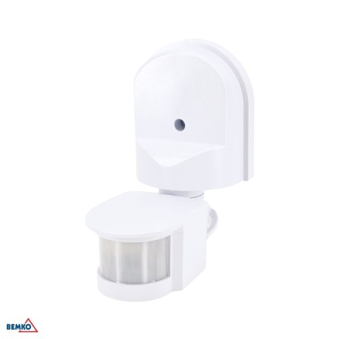 Czujnik ruchu PIR 1200W 180* czarny BEMKO