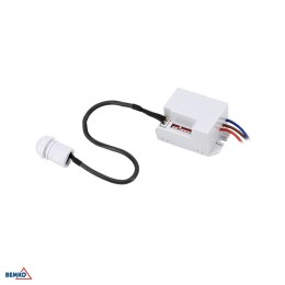 Czujnik ruchu PIR1200W 180* biały BEMKO