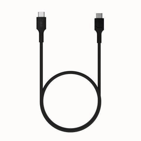 KABEL USB-C / USB-C Greencell PowerFlex 30cm PD 100W czarny silikonowy GREEN CELL