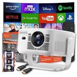 Mini Projektor Przenośny Rzutnik Android 14 WiFi Zenwire PrimeView IMC460 Pro ZENWIRE