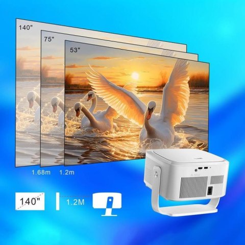 Mini Projektor Przenośny Rzutnik Android 14 WiFi Zenwire PrimeView IMC460 Pro ZENWIRE