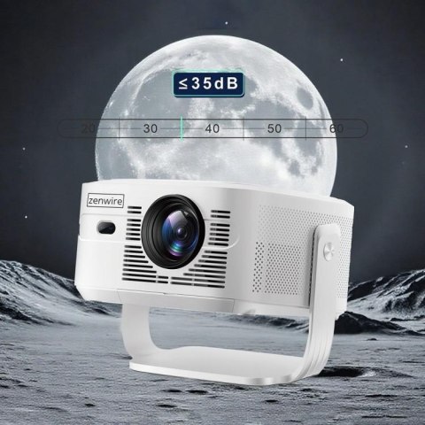 Mini Projektor Przenośny Rzutnik Android 14 WiFi Zenwire PrimeView IMC460 Pro ZENWIRE