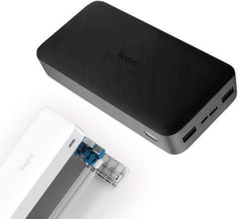 Powerbank Xiaomi Redmi 20000mAh 18W Fast Charge (Czarny) XIAOMI