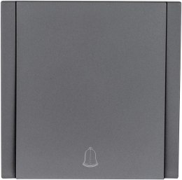 Przycisk dzwonkowy szary WESA - CC TR 06 VCX