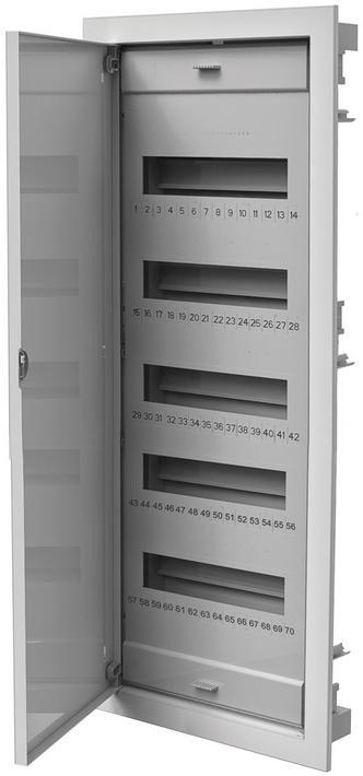 ROZDZIELNICA UNIWERSALNA 60 MODUŁÓW Z METALOWYMI DRZWIAMI PAWBOL C.1560 PAWBOL