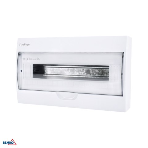 Rozdzielnica natynkowa IP40 ZACISKI 24N+24PE 2x12P SCHELINGER