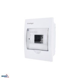 Rozdzielnica podtynkowa IP40 ZACISKI 8N+8PE 1x8P SCHELINGER