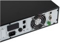 UPS ZASILACZ AWARYJNY Green Cell 1000VA 900W DO SZAFY RACK RTII Z WYŚWIETLACZEM LCD UPS13 GREEN CELL