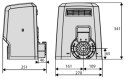 Napęd/siłownik BFT ARES ULTRA BT B1000 do 1000kg bram przesuwnych BFT