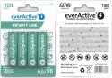 Akumulatorki AA / R06 Ni-MH everActive 1100mAh Infinity Line 3000 cykli (blister 4 szt.) EVERACTIVE