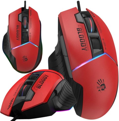 Mysz komputerowa A4tech Bloody W95 Max USB Sports Red A4TECH