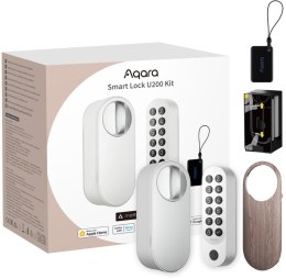 Aqara Smart Lock U200 Kit Biały Inteligentny zamek do drzwi EL-D02DW AQARA
