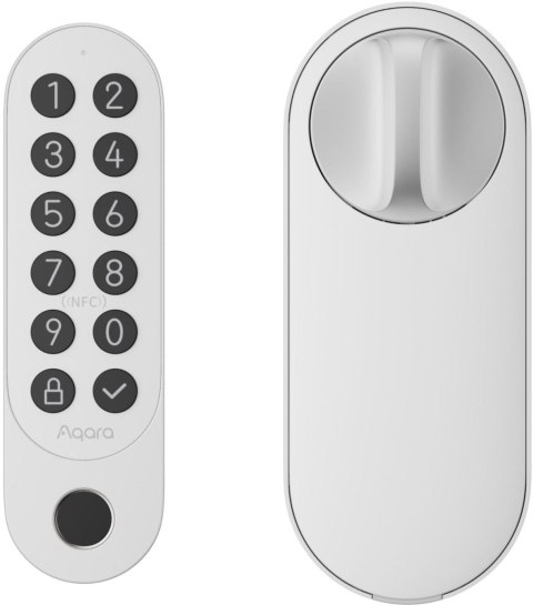 Aqara Smart Lock U200 Kit Biały Inteligentny zamek do drzwi EL-D02DW AQARA
