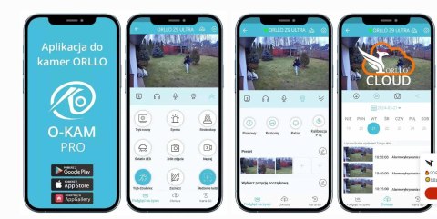 Kamera IP Orllo zewnętrzna obrotowa zoom x10 4MPx ORLLO Z9 ULTRA ORLLO
