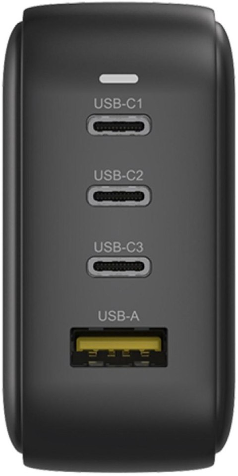 Ładowarka sieciowa Unitek GaN 4 porty, PD 100W QC3.0 czarna UNITEK