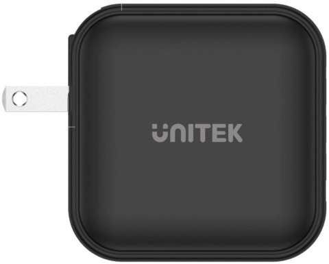 Ładowarka sieciowa Unitek GaN 4 porty, PD 100W QC3.0 czarna UNITEK
