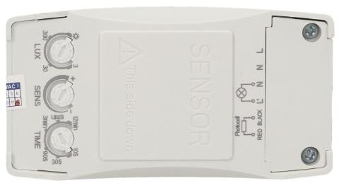 Mikrofalowy czujnik ruchu ORNO OR-CR-246 z zewnętrznym sensorem 360°, IP20 ORNO OR-CR-246 ORNO