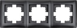 Ramka potrójna czarna WESA LC-49C VCX