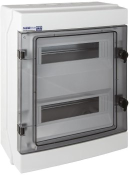 Rozdzielnica hermetyczna modułowa (500V AC, 1000V DC) 2x12 natynkowa (N+PE) IP65 RH-24 ELEKTRO-PLAST ELEKTRO-PLAST OPATÓWEK