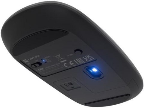 Mysz bezprzewodowa Natec Lark szary NATEC