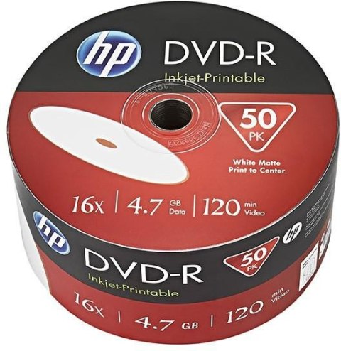 Płyty DVD-R Verbatim HP Inkjet-Printable (50szt) VERBATIM