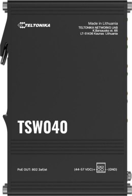 Teltonika TSW040 switch przemysłowy PoE (TSW04000000) TELTONIKA