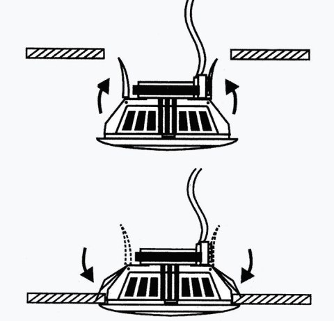 Głośnik sufitowy HQM-SO1016 10W 100V Biały HQM