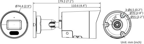 Kamera IP Hikvision DS-2CD2087G2H-LIU/SL(4mm)(eF) HIKVISION