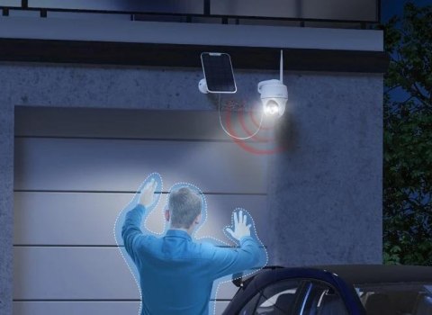 Kamera IP Reolink Argus Series B430 akumulatorowa 5MP WiFi USB-C biała REOLINK