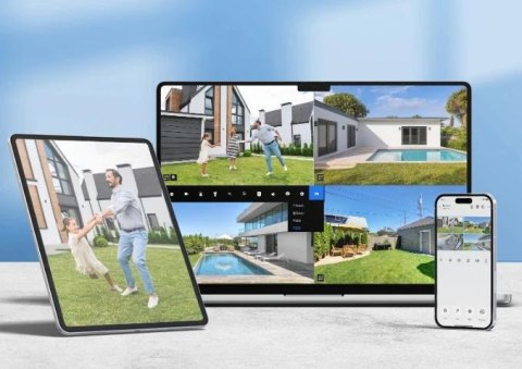 Kamera IP Reolink Argus Series B430 akumulatorowa 5MP WiFi USB-C biała REOLINK