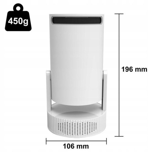 Mini Projektor Android Wifi Rzutnik Full HD Bluetooth z Baterią Zenwire K400 ZENWIRE